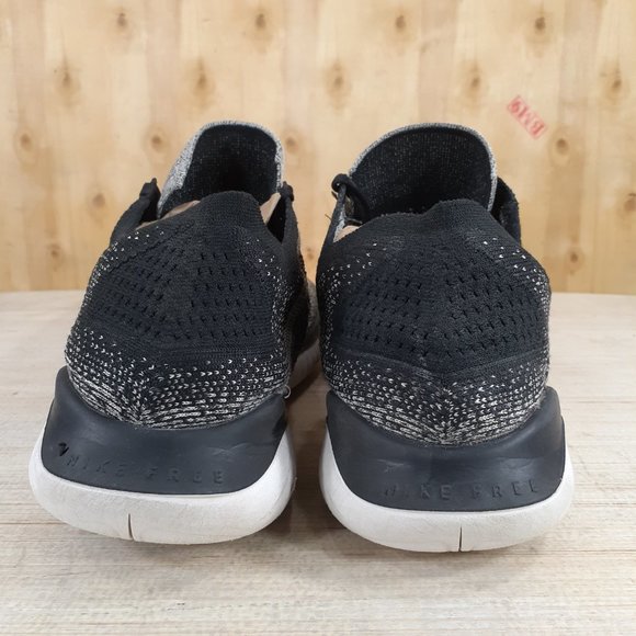 Nike Free Run Flyknit 2019 Men's Running Shoes Size 11.5 Grey 942838-101 - Picture 5 of 15